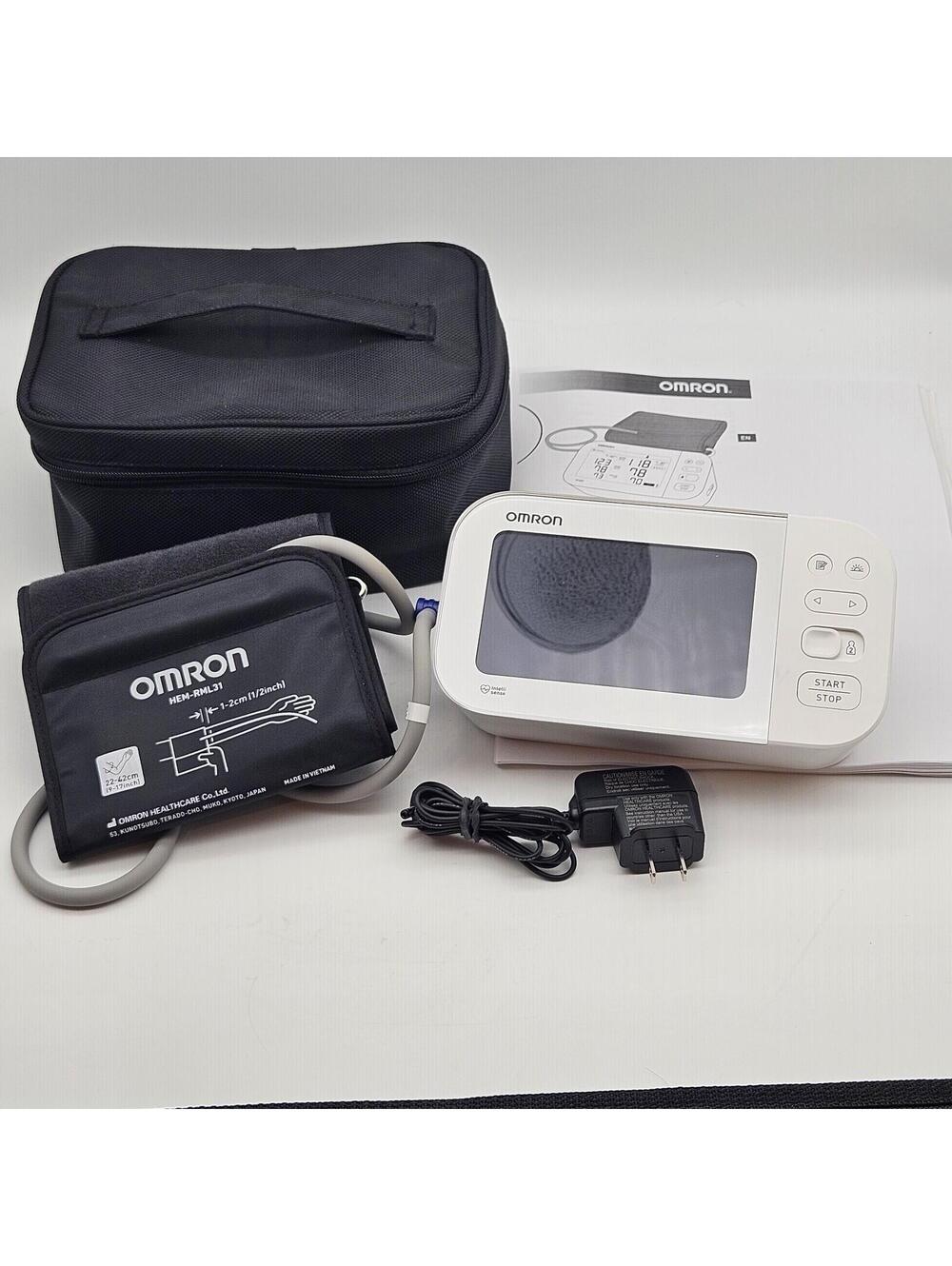 Omron BP5450 Blood Pressure Cuff 2 Person With Case And Instructions